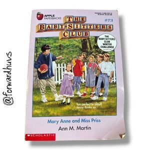 The Baby-Sitters Club: Mary Anne and Miss Priss #73 | Vintage